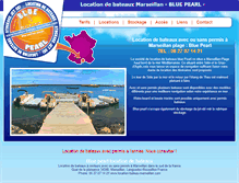 Tablet Screenshot of location-bateau-marseillan.com